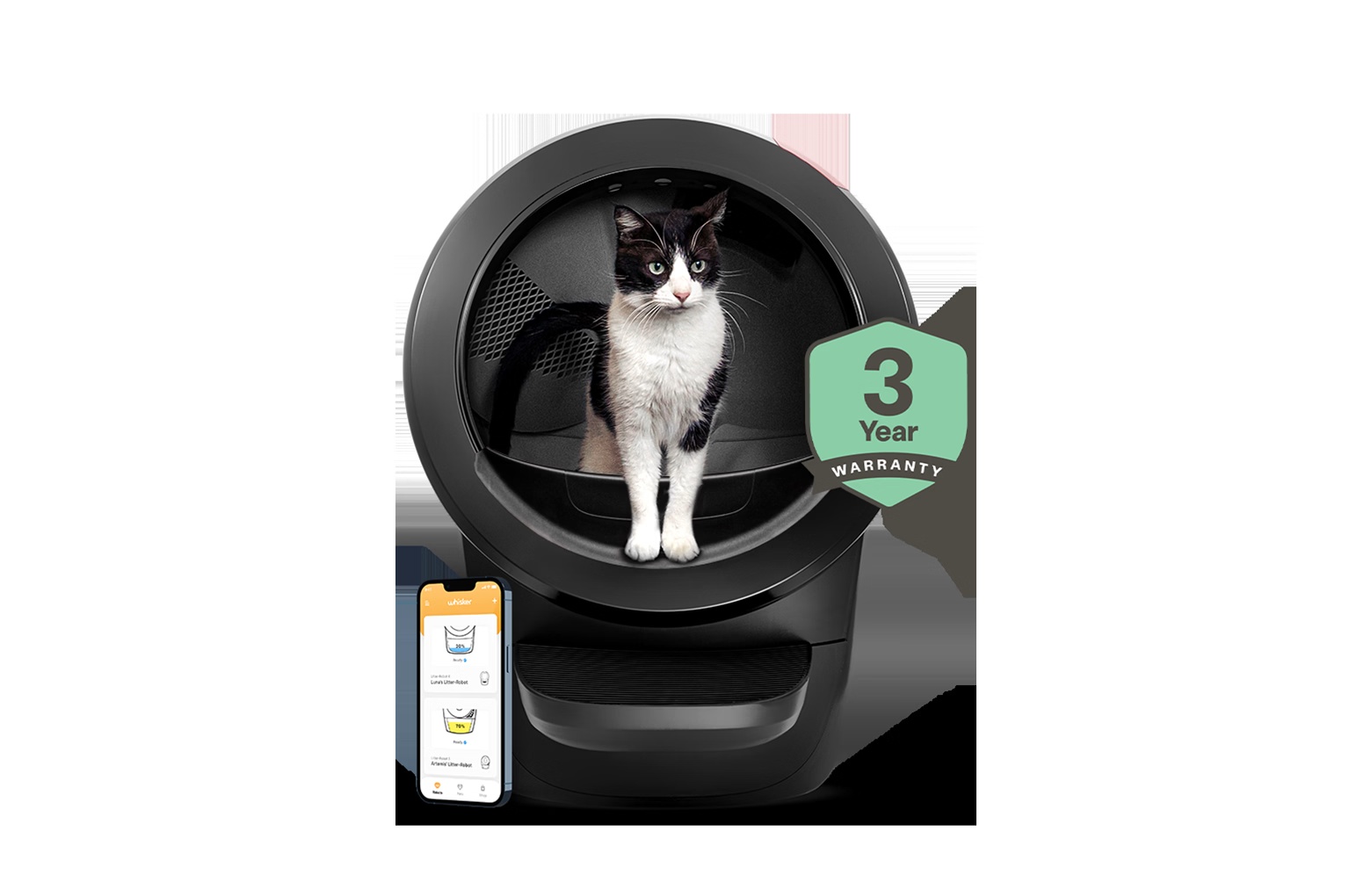 Litter-Robot® 4 + Extended Warranty