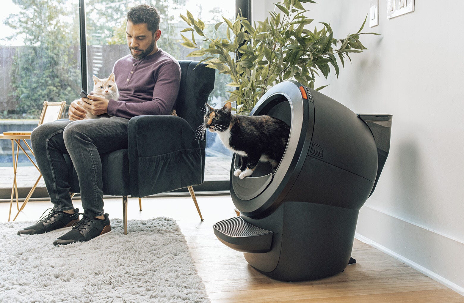 130-litter-robot-4-litterhopper-bundle-5.jpg Litter-Robot® 4 LitterHopper Bundle