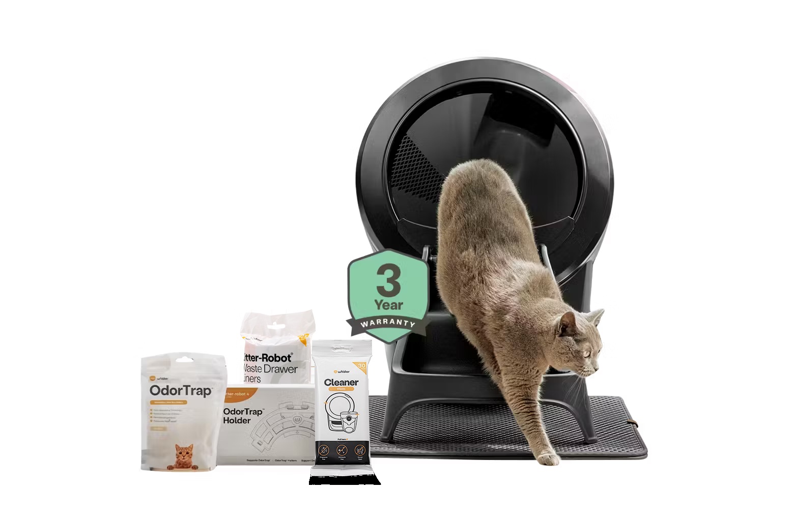 169-litter-robot-4-clean-bundle-1.jpg Litter-Robot 4 Clean Bundle